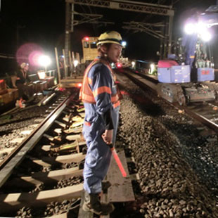 鉄道関連工事のイメージ
